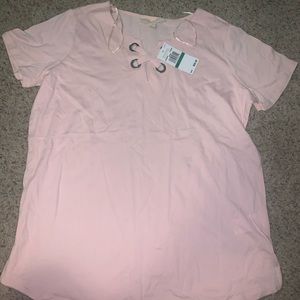 Light pink MK shirt, never worn